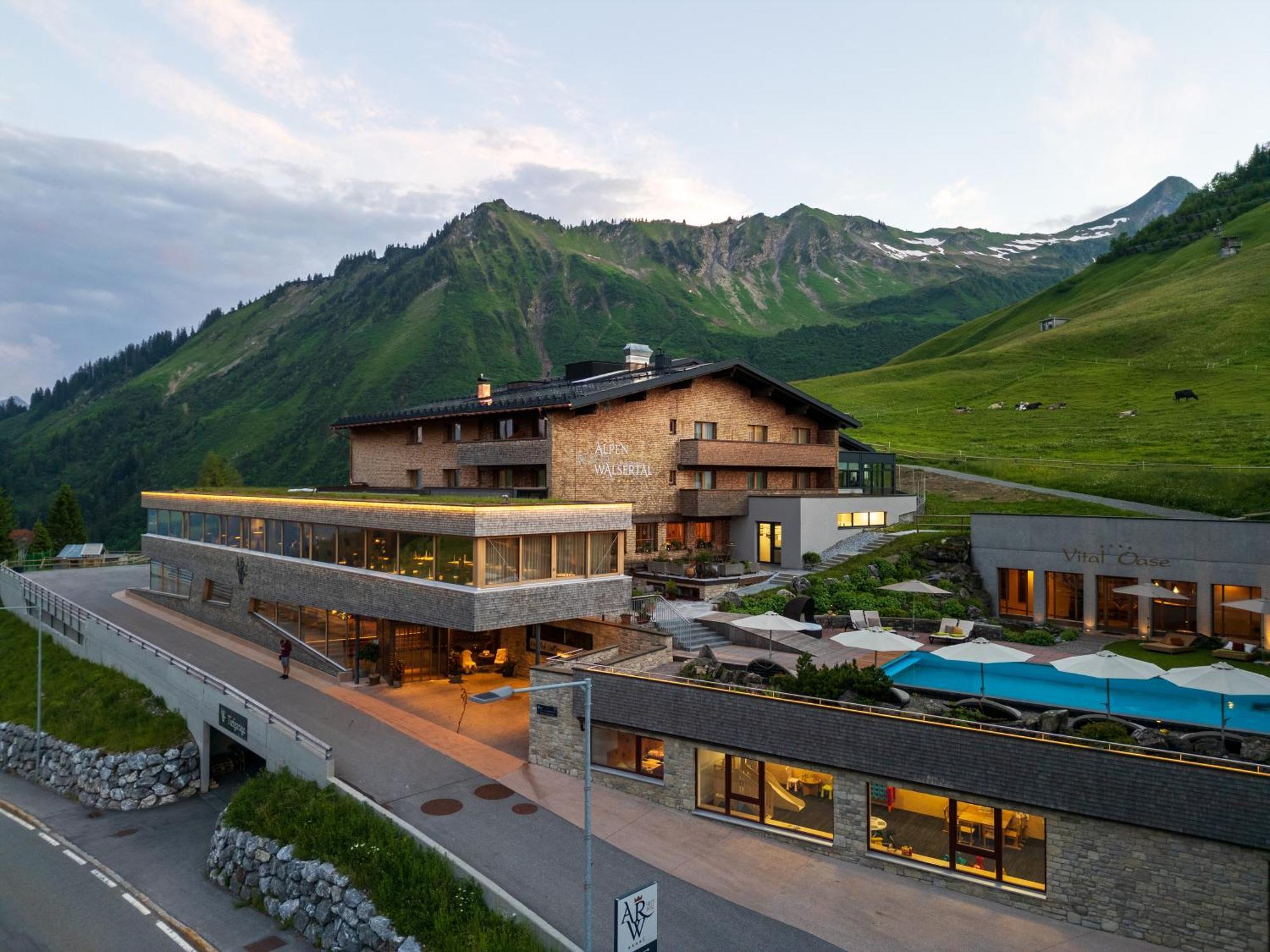Alpenresort Walsertal Damuels Exterior foto